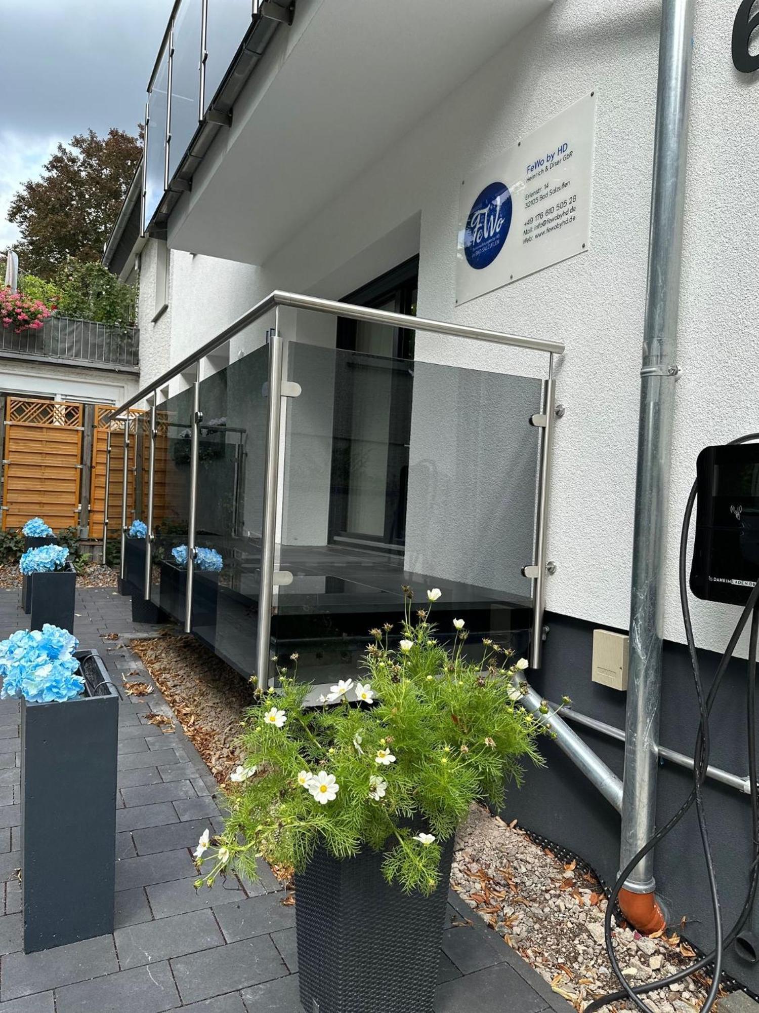 Fewo By Hd Mit Parkplatz, Wallbox, Wintergarten バート・ザルツフレン エクステリア 写真